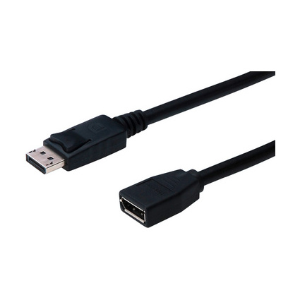 DIGITUS DisplayPort 1.2 Verlngerungskabel, 2,0 m, schwarz