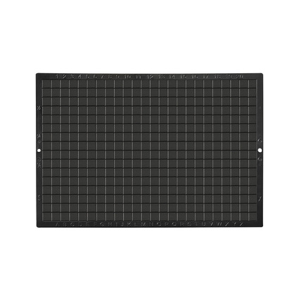 Wonday Kunststofftafel, blanko/kariert, (B)160 x (H)240 mm