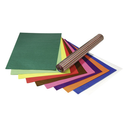 folia Transparentpapier, (B)500 x (H)700 mm, 42 g/qm, farbig