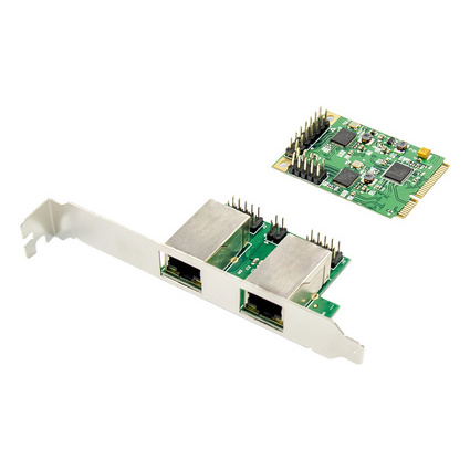DIGITUS Dual Gigabit Ethernet Mini PCI Express Netzwerkkarte