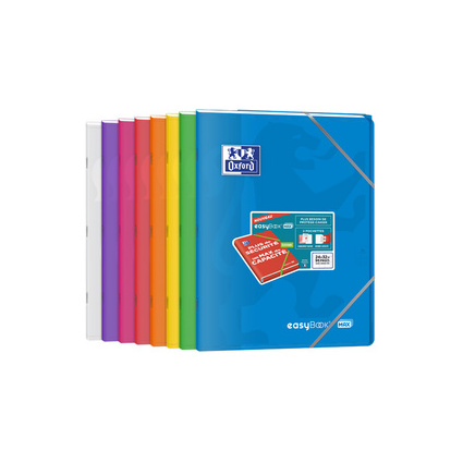 Oxford Cahier piqre EasyBOOK MAX, 240 x 320 mm, assorti