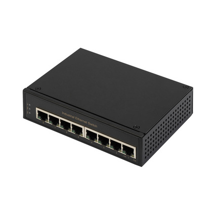 DIGITUS Industrial Gigabit Ethernet Switch, 8-Port