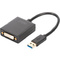 DIGITUS USB 3.0 - DVI Grafikadapter, USB auf DVI, schwarz