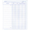 ELVE Cahier piqu "Position de compte", 210 x 190 mm