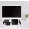 LogiLink Monitorstnder, Breite einstellbar, 3x USB, schwarz