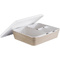 APS Lunchbox SERVING BOX L, 300 x 250 x 80 mm, wei/beige