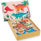 APLI kids Magnetspiel "Dinosaurier", 52 Magnets