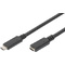 DIGITUS USB 2.0 Verlngerungskabel, schwarz, 2,0 m