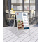 EUROPEL Plakatstnder CLASSIC, B1, silber