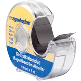 magnetoplan magnetband im Spender, selbstklebend, schwarz