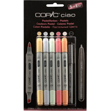 COPIC marker ciao, 5+1 set "Pastels"
