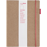 transotype notizbuch "senseBook red RUBBER", Large, blanko