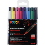 POSCA pigmentmarker PC-1MR, 8er Box, farbig sortiert