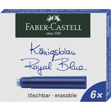 FABER-CASTELL tintenpatronen Standard, königsblau