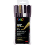 POSCA pigmentmarker PC-3M, 4er Box