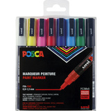 POSCA pigmentmarker PC-3M, 8er Box, Standard