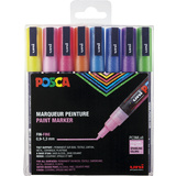 POSCA pigmentmarker PC-3ML Glitter, 8er Box