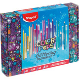 Maped glittering Zeichenset COLOR'PEPS, 31-teilig