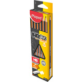 Maped bleistift BLACK'PEPS JUMBO, mit Radierer, Hrtegrad:HB