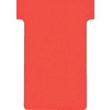 nobo T-Karten, Gre 2 / 60 mm, 170 g/qm, rot