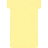 nobo T-Karten, Gre 2 / 60 mm, 170 g/qm, gelb