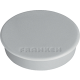 FRANKEN Haftmagnet, Haftkraft: 2.500 g, Durchm. 38 mm, grau