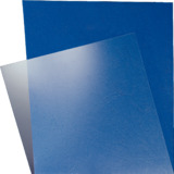 LEITZ Deckblatt, din A4, aus PVC, transparent, 0,18 mm