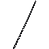 LEITZ Plastikbindercken, din A4, 21 Ringe, 6 mm, schwarz