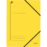 LEITZ Eckspannermappe, din A4, karton 450 g/qm, gelb