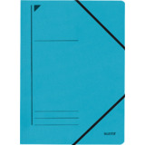 LEITZ Eckspannermappe, din A4, karton 450 g/qm, blau