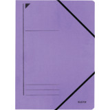 LEITZ Eckspannermappe, din A4, karton 450 g/m, violett