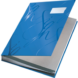 LEITZ unterschriftenmappe Design, 18 Fcher, blau