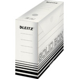 LEITZ archiv-schachtel Solid, wei/schwarz, (B)100 mm