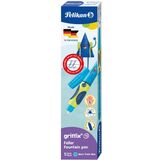 Pelikan griffix Fllhalter neon Fresh Blue, fr Linkshnder