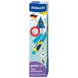 Pelikan griffix Fllhalter neon Fresh Blue, fr Rechtshnder