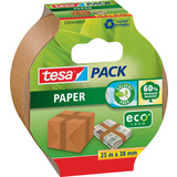 tesapack paper ecoLogo Verpackungsklebeband, 38 mm x 25 m