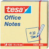 tesa office Notes Haftnotizen, 75 x 75 mm, gelb