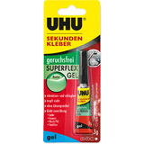 UHU sekundenkleber SUPERFLEX GEL, 3 g in Tube