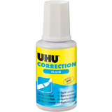 UHU Korrekturflüssigkeit correction Fluid, weiß, 20 ml