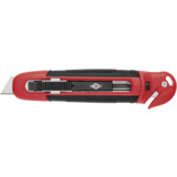 WEDO safety-cutter Standard, Trapez-Klinge, schwarz/rot