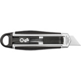 mit Ersatzklingen Klingenmagazin und Schnurschneider schwarz Westcott E-84032 00 Sicherheitscutter Softgrip Griff