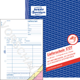 AVERY zweckform Formularbuch "Liefer-/Empfangsschein", SD