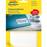 AVERY zweckform Vielzweck-Etiketten, 98 x 51 mm, wei, FP