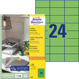 AVERY zweckform Universal-Etiketten, 70 x 37 mm, grn