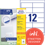 AVERY zweckform Universal-Etiketten, 97 x 42,3 mm, wei