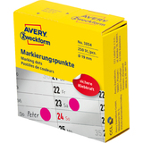 AVERY zweckform Markierungspunkte, 19 mm, magenta, Spender