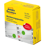 AVERY zweckform Markierungspunkte, 19 mm, grn, Spender