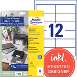 AVERY zweckform Universal-Etiketten Office&Home, 97 x 42,3mm