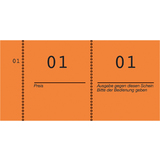 AVERY zweckform Nummernblock 1 - 1000, 105 x 53 mm, grn