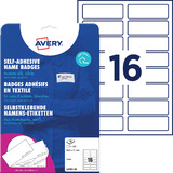 AVERY zweckform Namensetiketten, 88,9 x 31 mm, wei